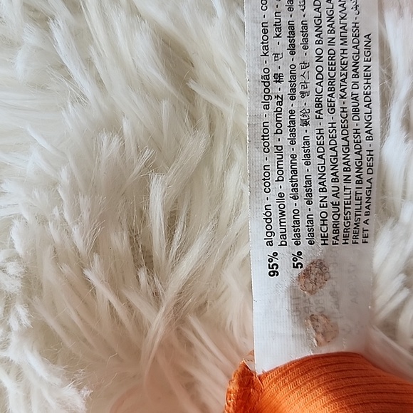 Zara Orange Sleeveless Dress Size L - Picture 10 of 11